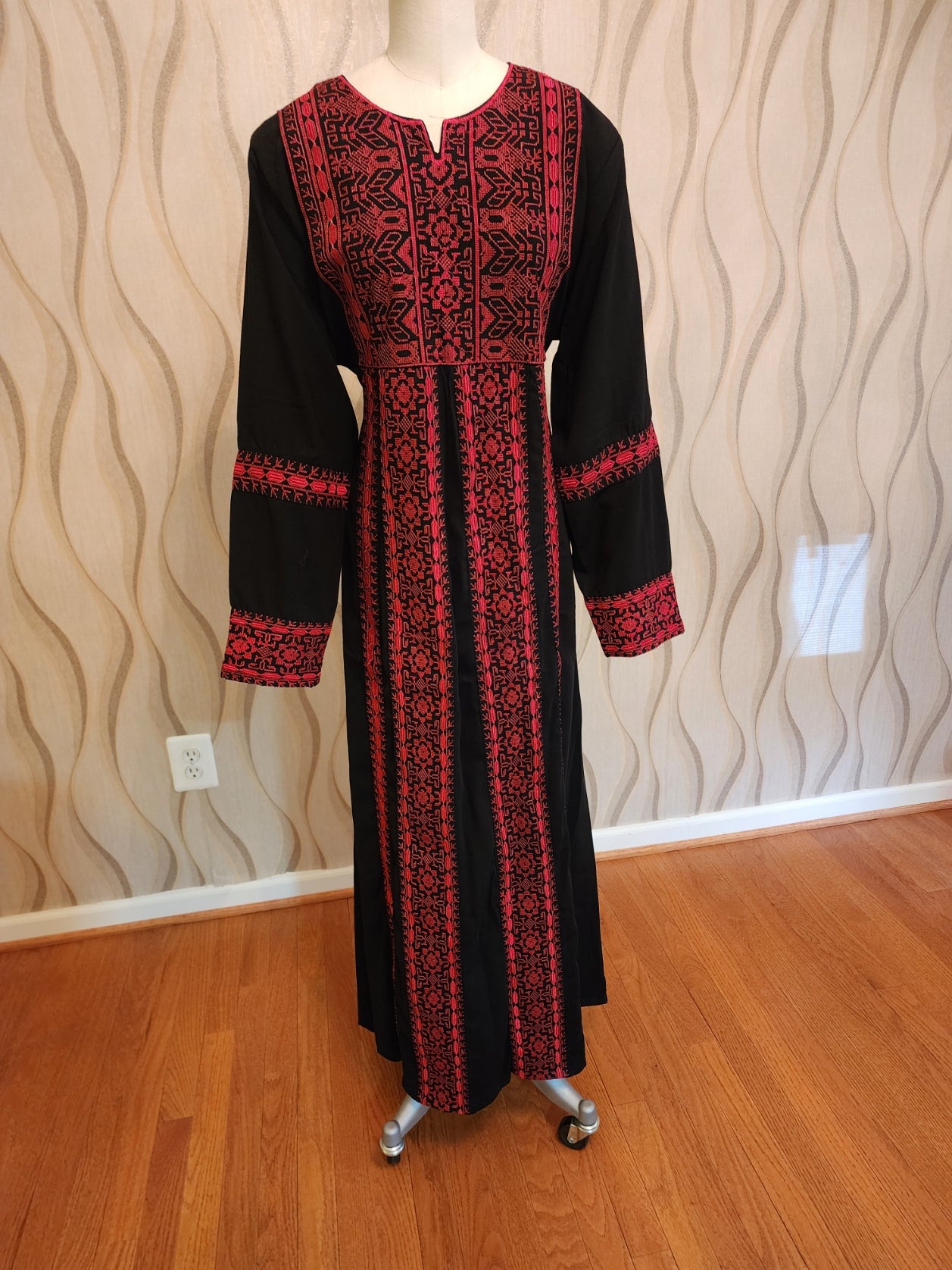 Palestinian Embroidered Thobe