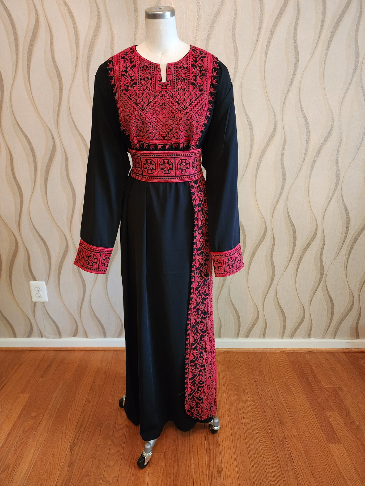 Palestinian Embroidered Thobe
