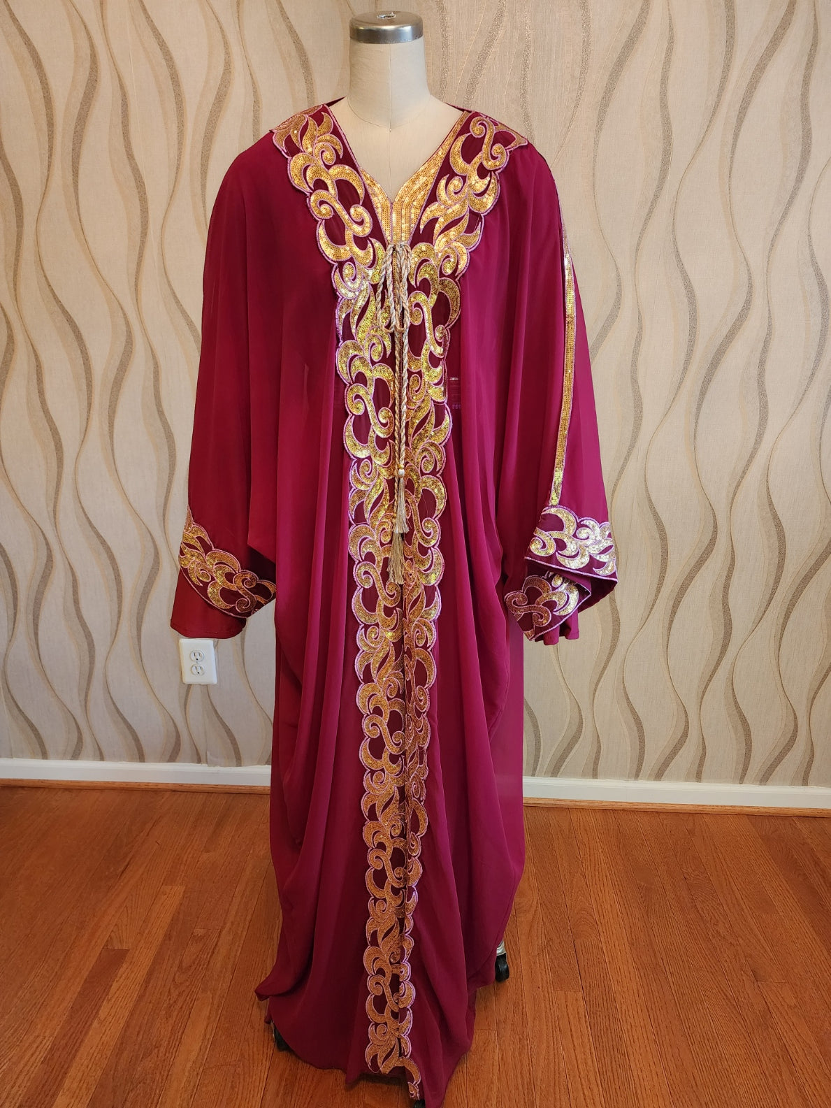 Maroon Color Koftan