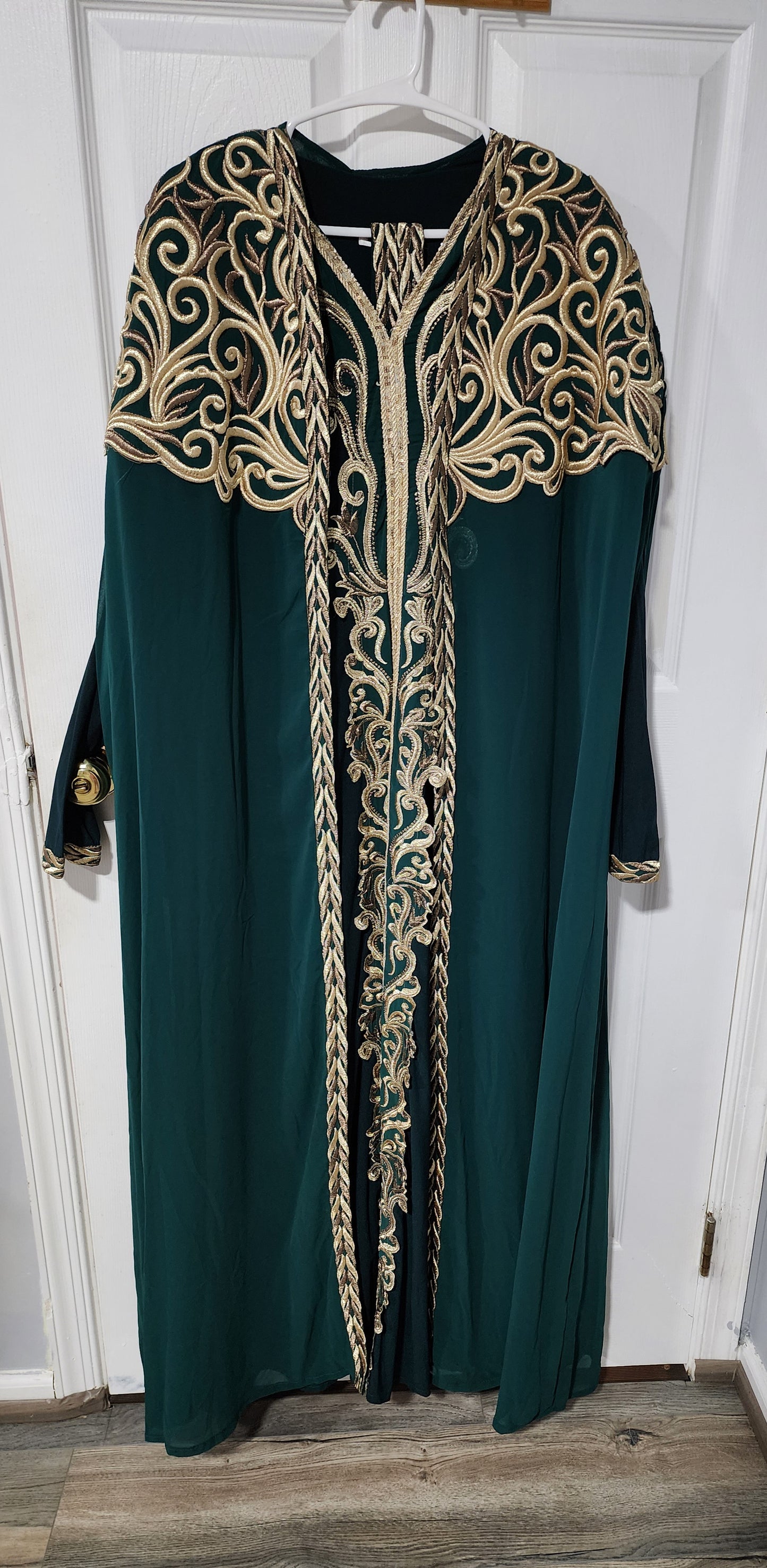 Gold Embroidery Koftan