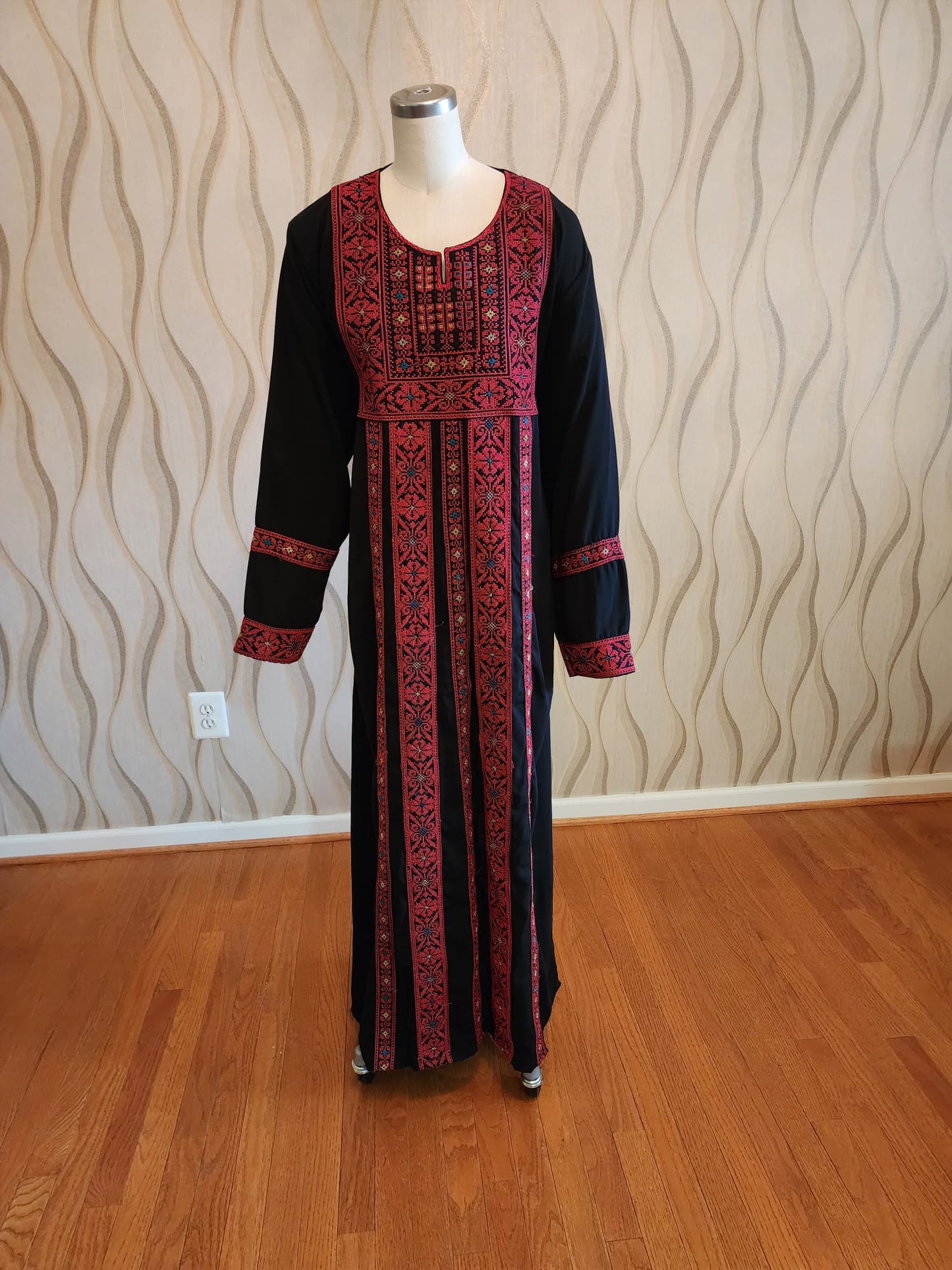 Palestinian Embroidered Thobe