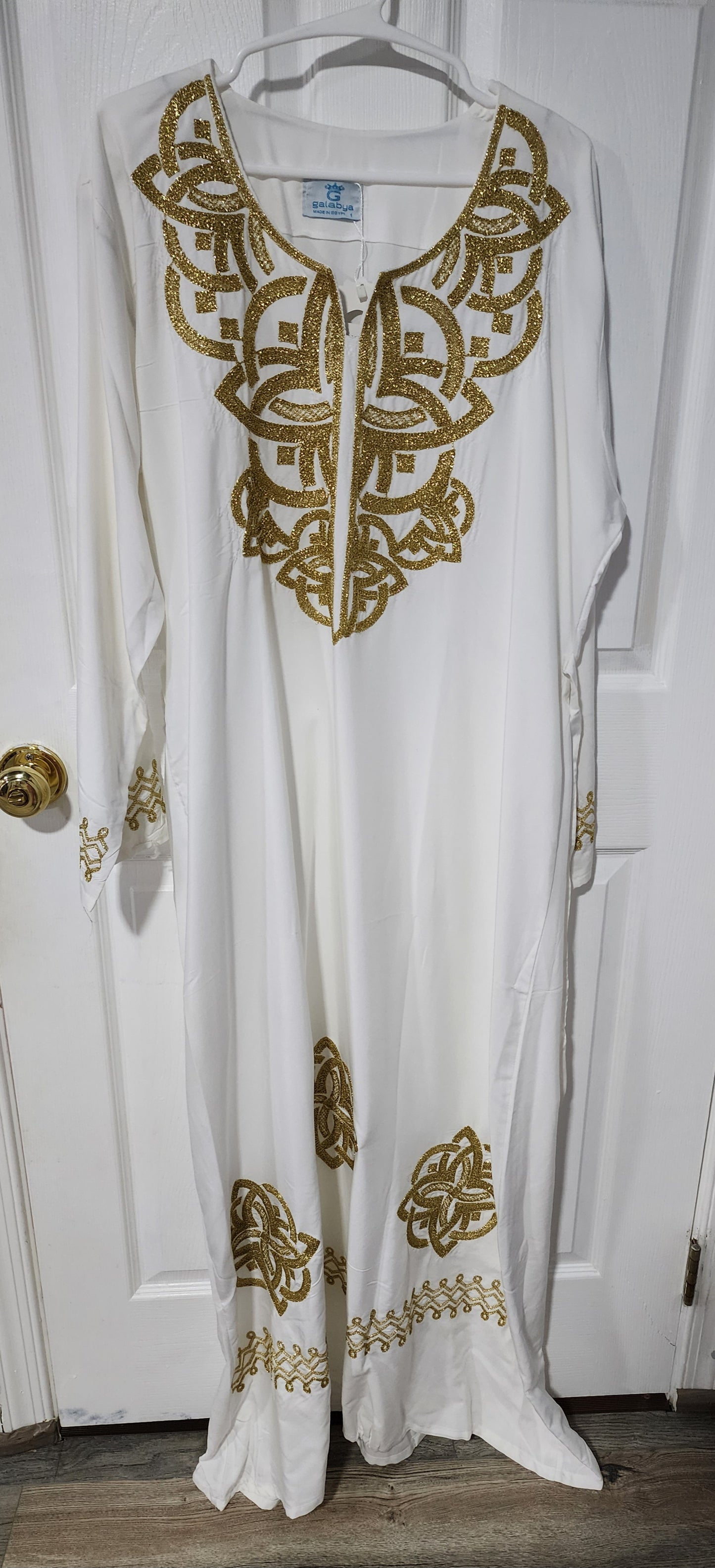 Gold Embroidery Abaya